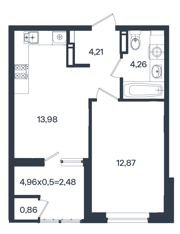 1К-квартира