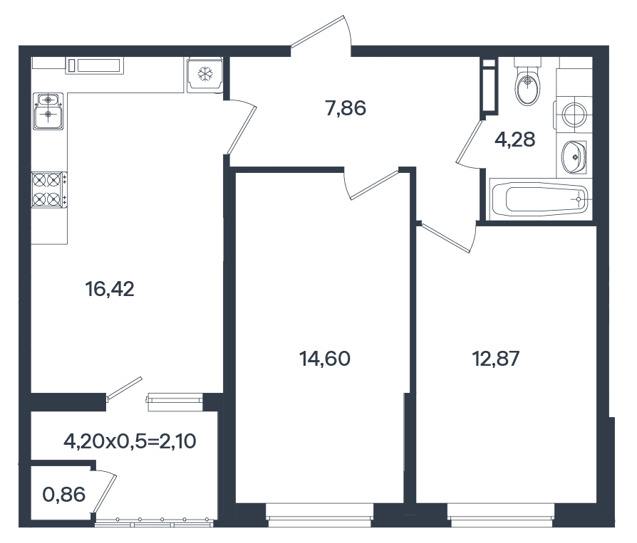 2К-квартира