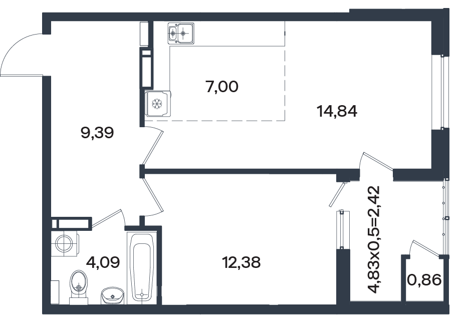2К-квартира