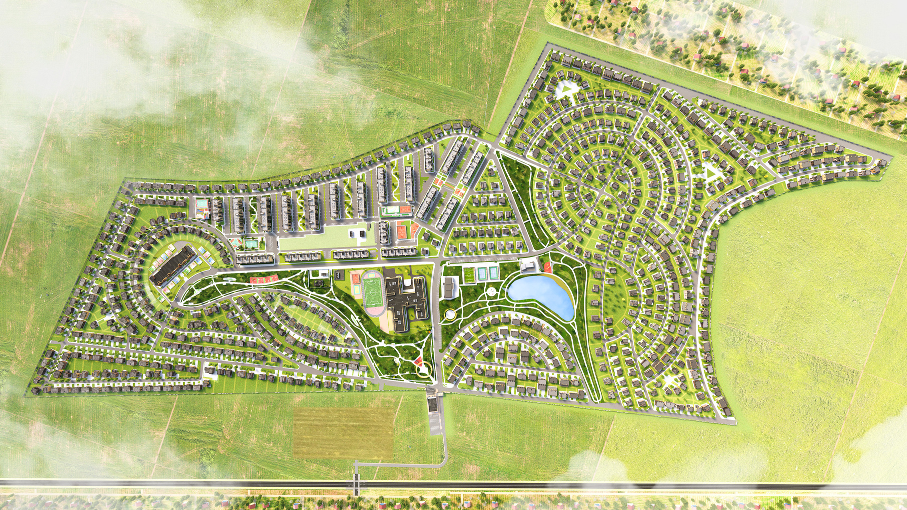 Новая Елизаветка генплан