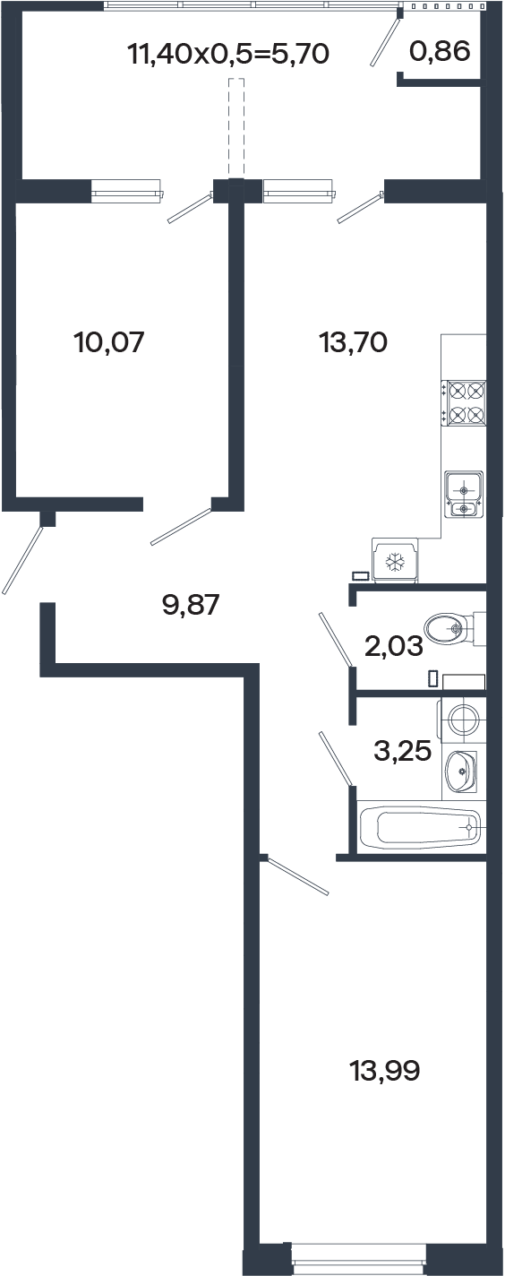 2К-квартира