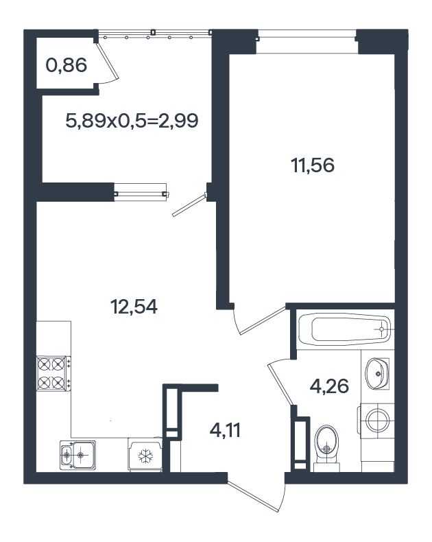 1К-квартира