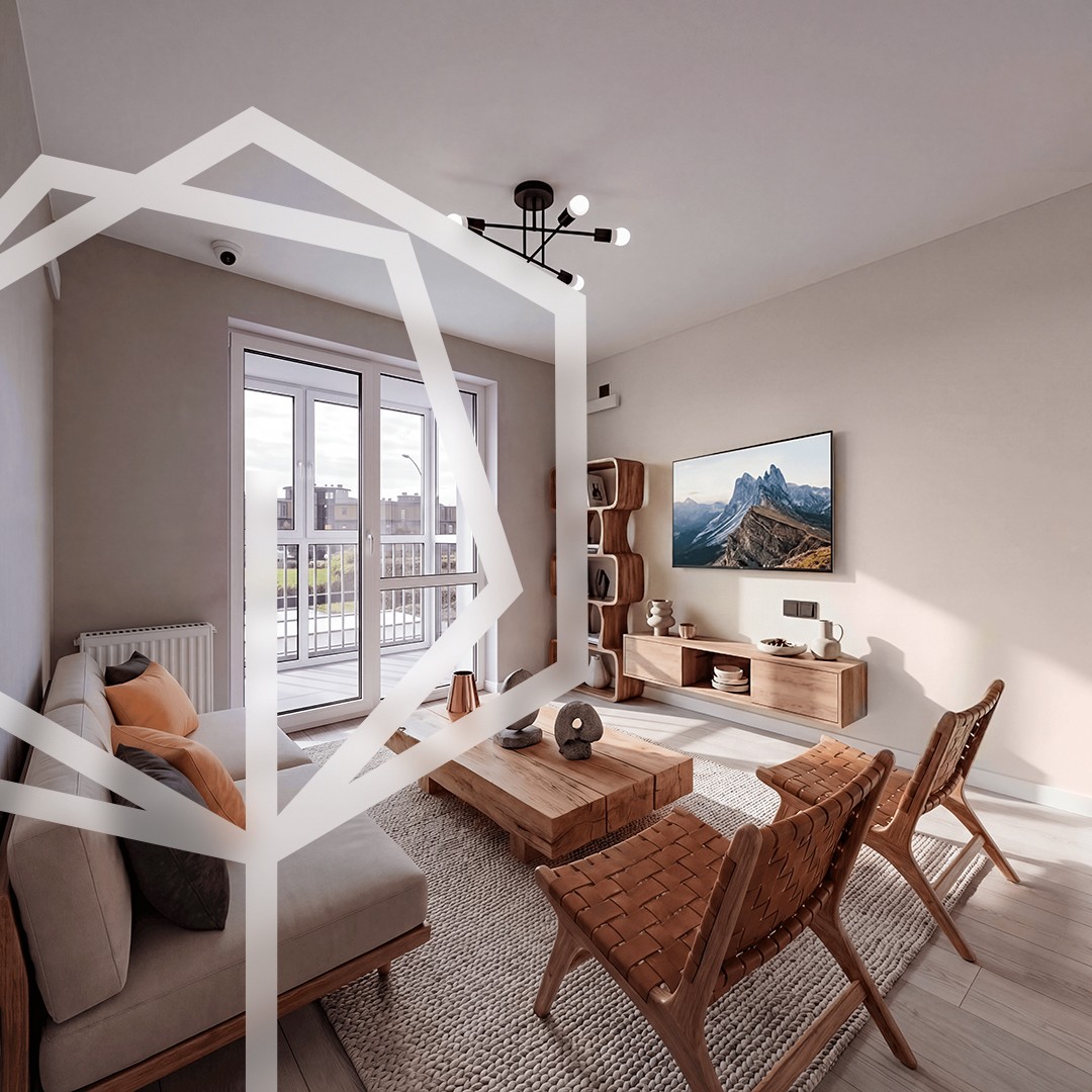 2-х комнатная квартира за 35 973 рублей в месяц в микрорайоне Новая Елизаветка