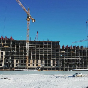 Жилой район «ЛЮБИМОВО», ход строительства, январь-2021