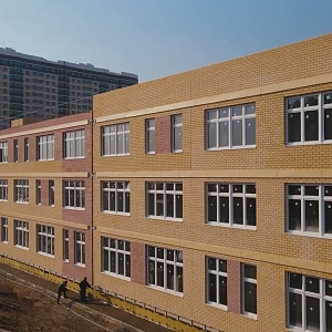 Школа вблизи ул. Командорской, ход строительства, март - 2022